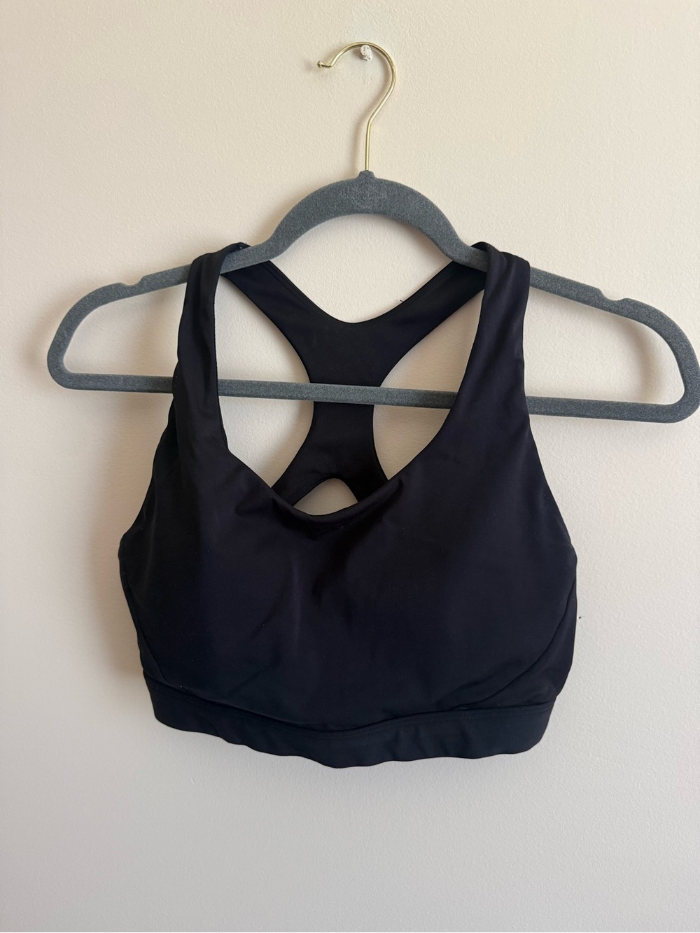 Athleta Black Ultimate Sports Bra D-DD+